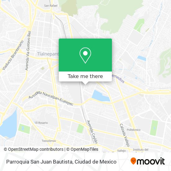 Parroquia San Juan Bautista map