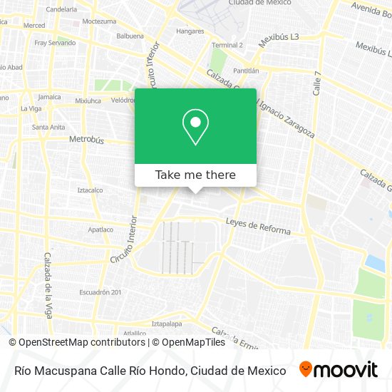 Río Macuspana Calle Río Hondo map