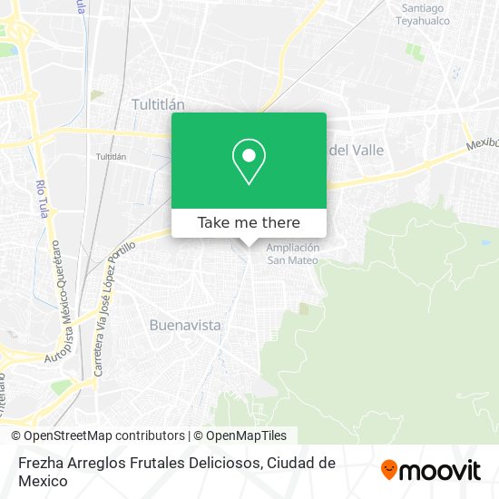 Mapa de Frezha Arreglos Frutales Deliciosos