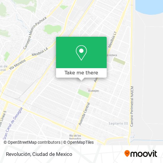 Revolución map