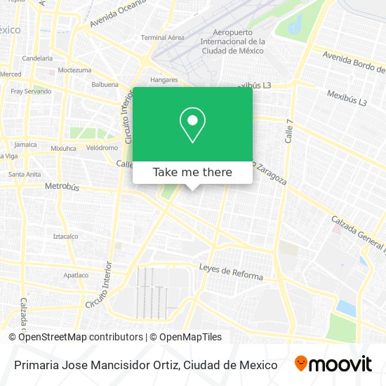 Primaria Jose Mancisidor Ortiz map