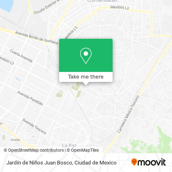 Jardín de Niños Juan Bosco map