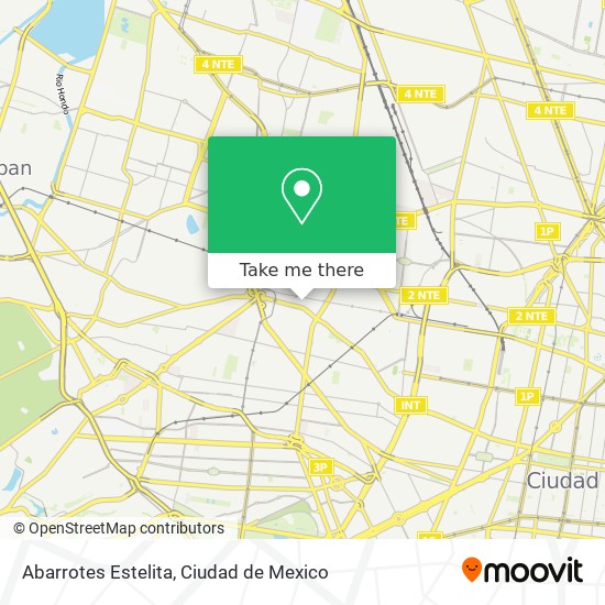 Abarrotes Estelita map