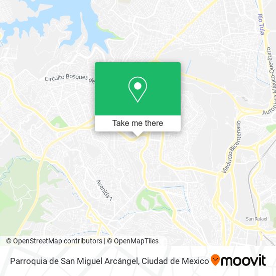 Parroquia de San Miguel Arcángel map