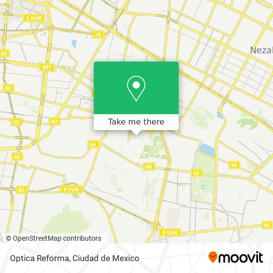 Optica Reforma map