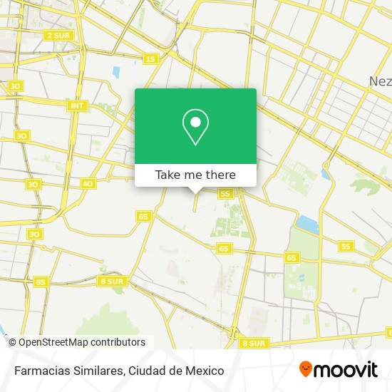 Farmacias Similares map