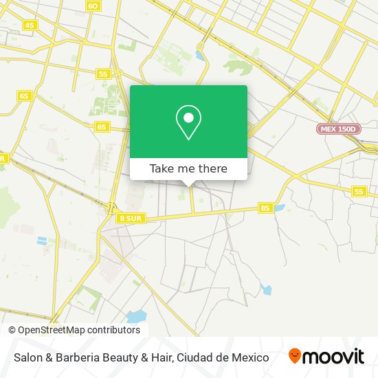 Salon & Barberia Beauty & Hair map