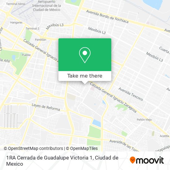 1RA Cerrada de Guadalupe Victoria 1 map