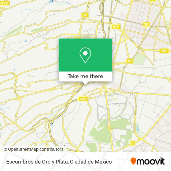 Escombros de Oro y Plata map