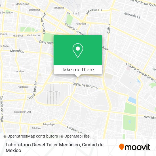 Mapa de Laboratorio Diesel Taller Mecánico