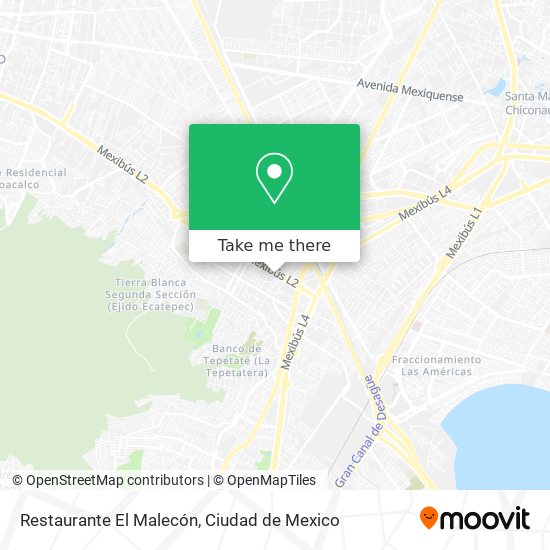 Restaurante El Malecón map