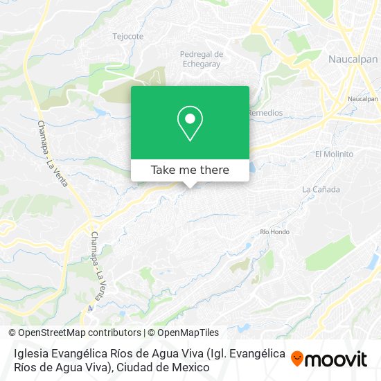 Iglesia Evangélica Ríos de Agua Viva map