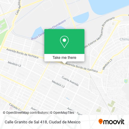 Calle Granito de Sal 418 map