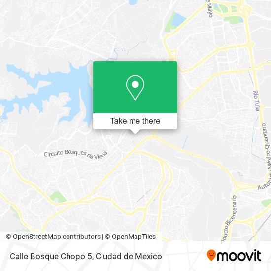 Mapa de Calle Bosque Chopo 5, Lomas del Bosque