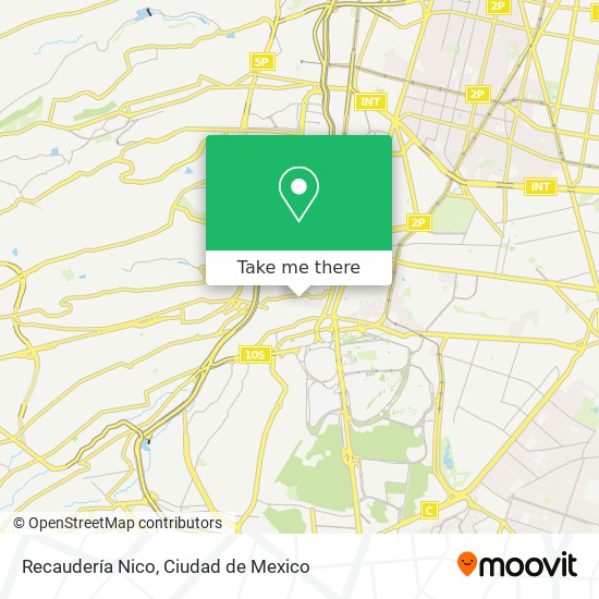 Recaudería Nico map