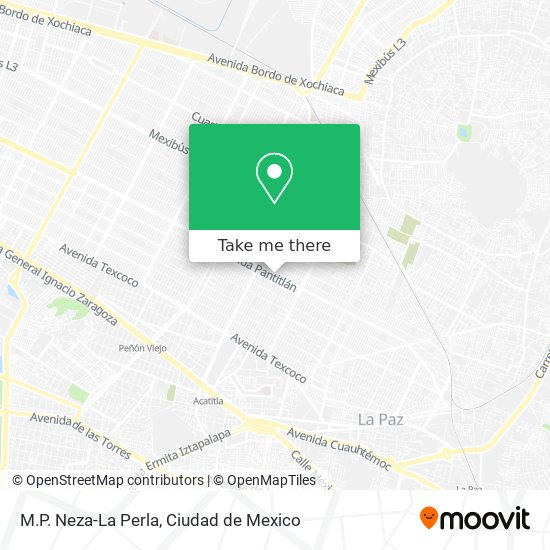 Mapa de M.P. Neza-La Perla