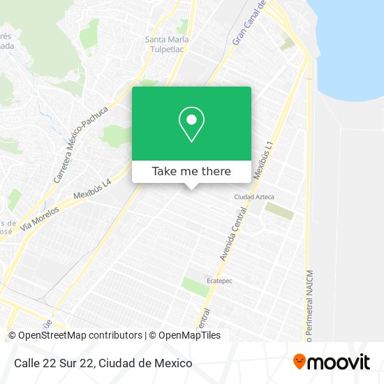 Mapa de Calle 22 Sur 22