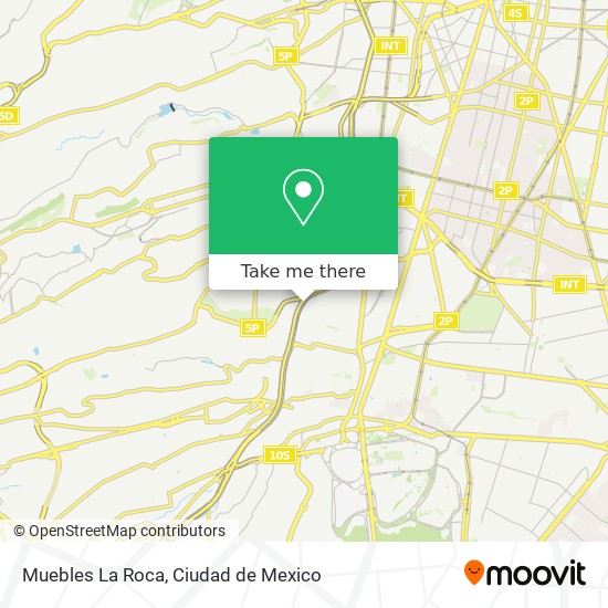 Muebles La Roca map