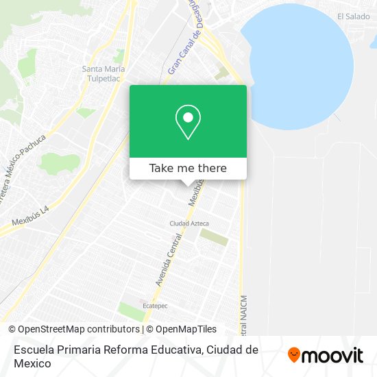 Escuela Primaria Reforma Educativa map