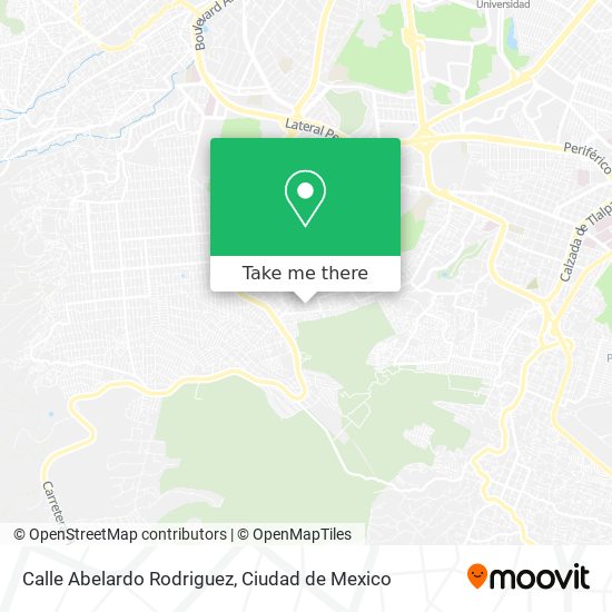 Calle Abelardo Rodriguez map