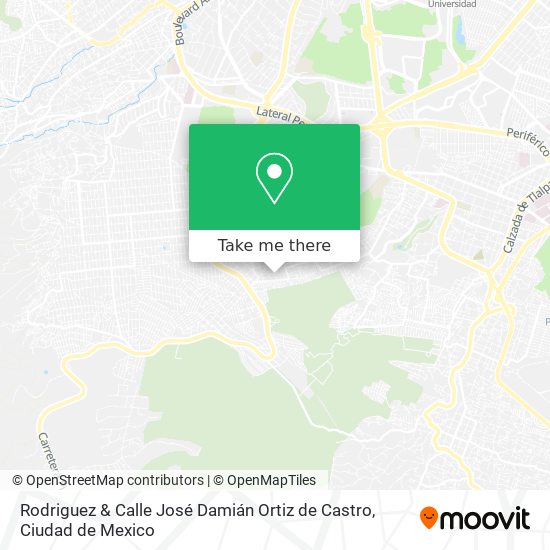 Rodriguez & Calle José Damián Ortiz de Castro map