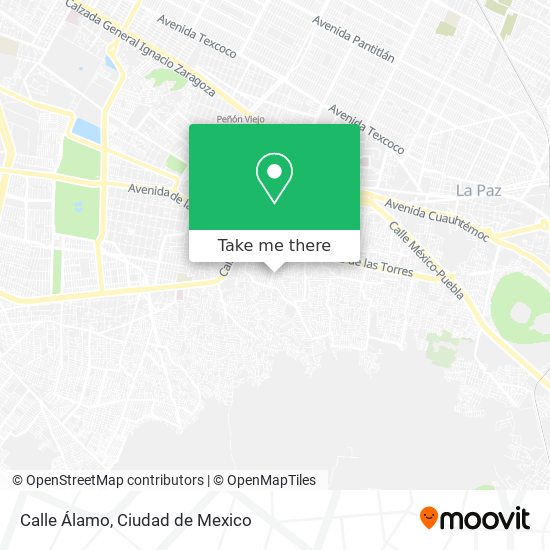 Calle Álamo map