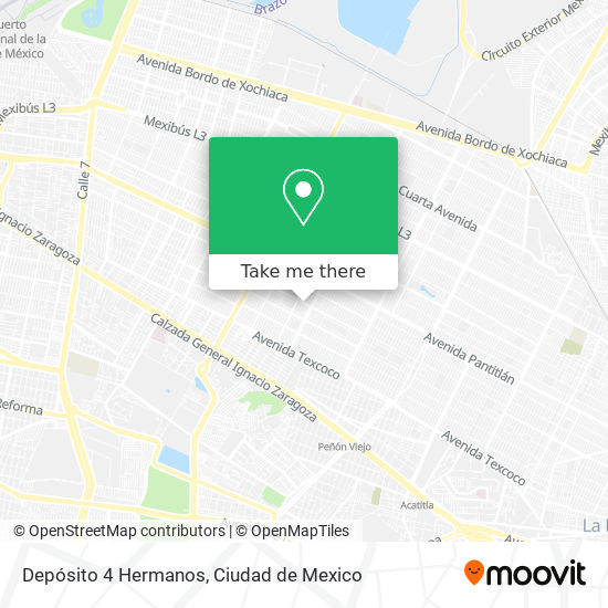 Depósito 4 Hermanos map