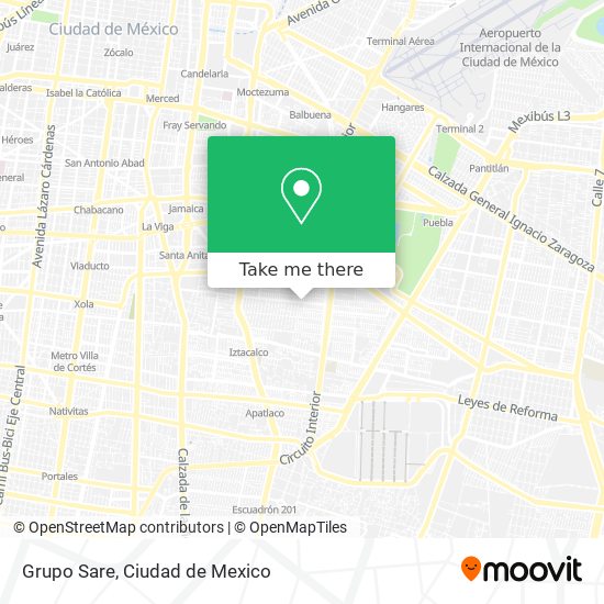 Mapa de Grupo Sare