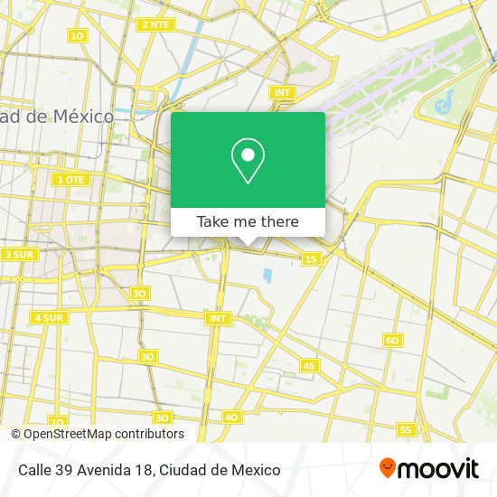 Calle 39 Avenida 18 map