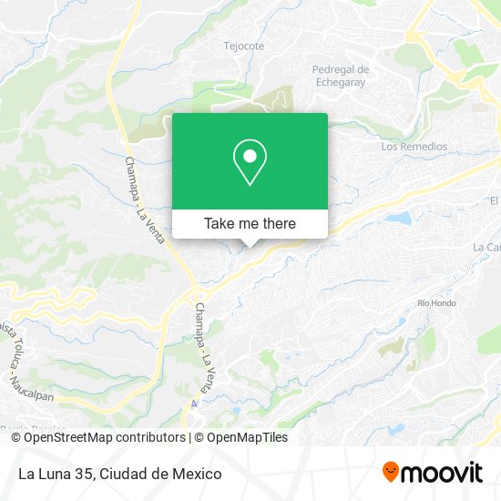 Mapa de La Luna 35, Olímpica Radio 2a Sección