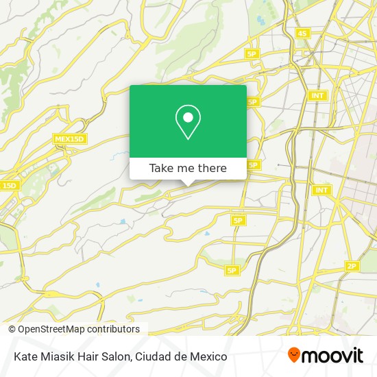 Mapa de Kate Miasik Hair Salon