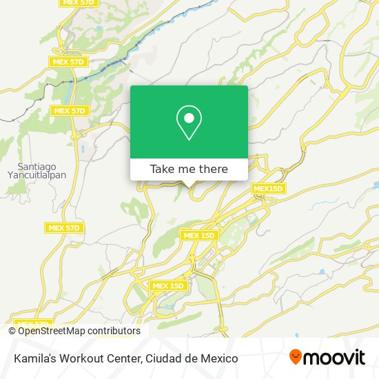 Kamila's Workout Center map