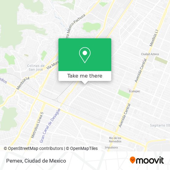 Pemex map