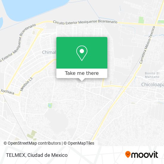 TELMEX map