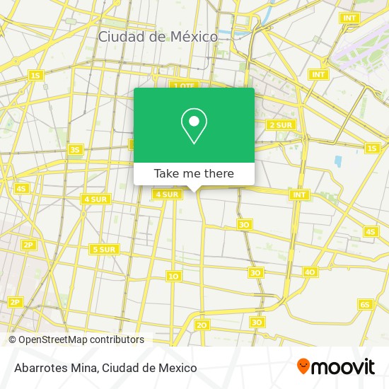 Abarrotes Mina map