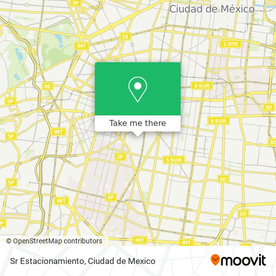 Sr Estacionamiento map