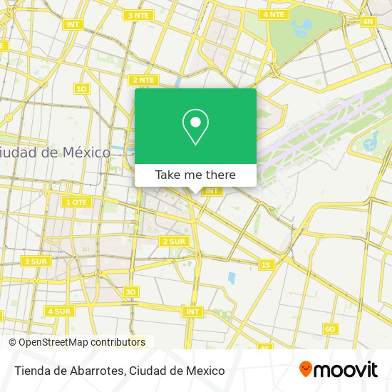 Mapa de Tienda de Abarrotes