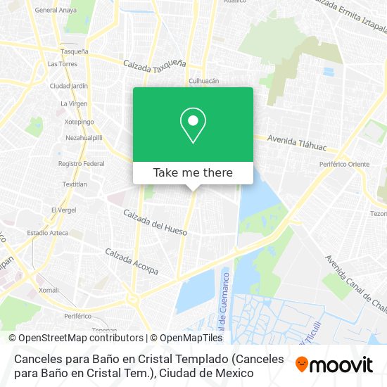 Canceles para Baño en Cristal Templado map