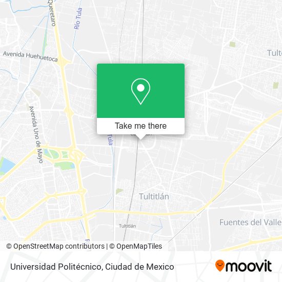 Universidad Politécnico map