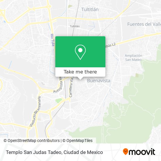 Templo San Judas Tadeo map