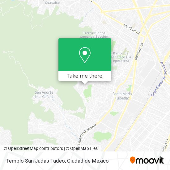 Templo San Judas Tadeo map