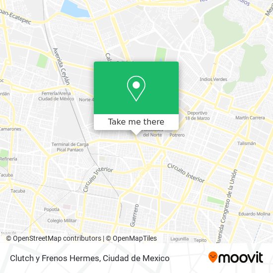 Clutch y Frenos Hermes map
