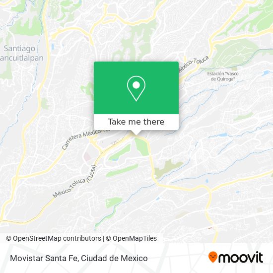 Movistar Santa Fe map