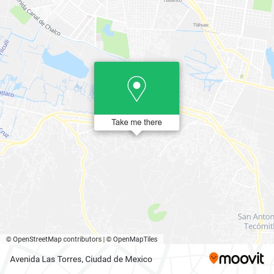 Avenida Las Torres map