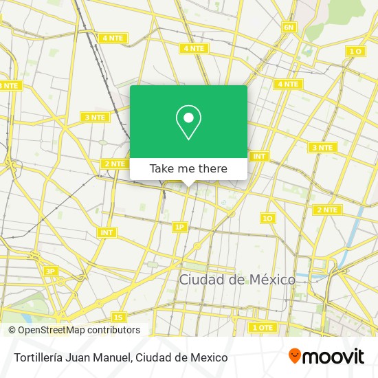 Tortillería Juan Manuel map