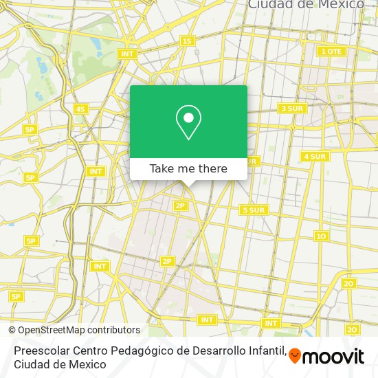 Preescolar Centro Pedagógico de Desarrollo Infantil map