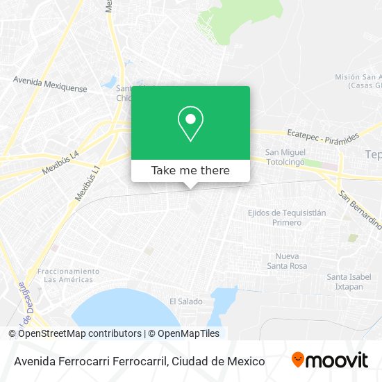Mapa de Avenida Ferrocarri Ferrocarril