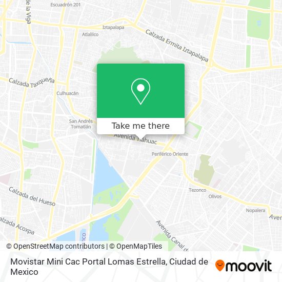 Movistar Mini Cac Portal Lomas Estrella map