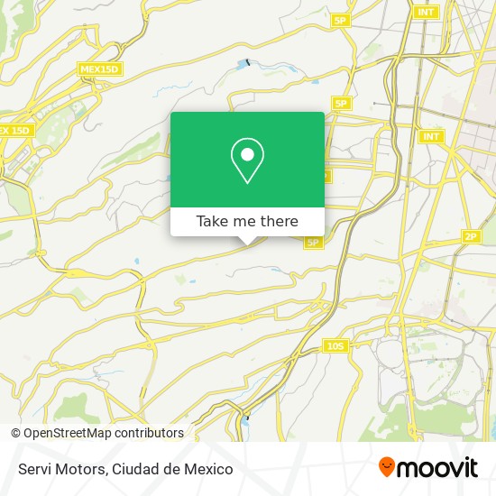 Mapa de Servi Motors