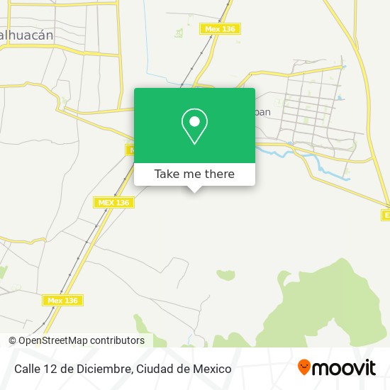 Calle 12 de Diciembre map